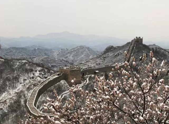 校友美文（第五篇）四月你好，大雪纷飞终于等到望京楼云海！