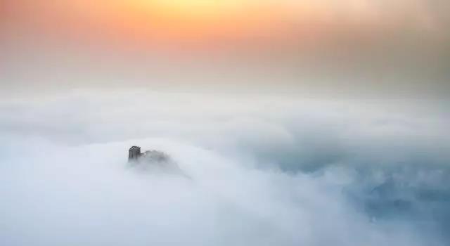 校友美文（第五篇）四月你好，大雪纷飞终于等到望京楼云海！