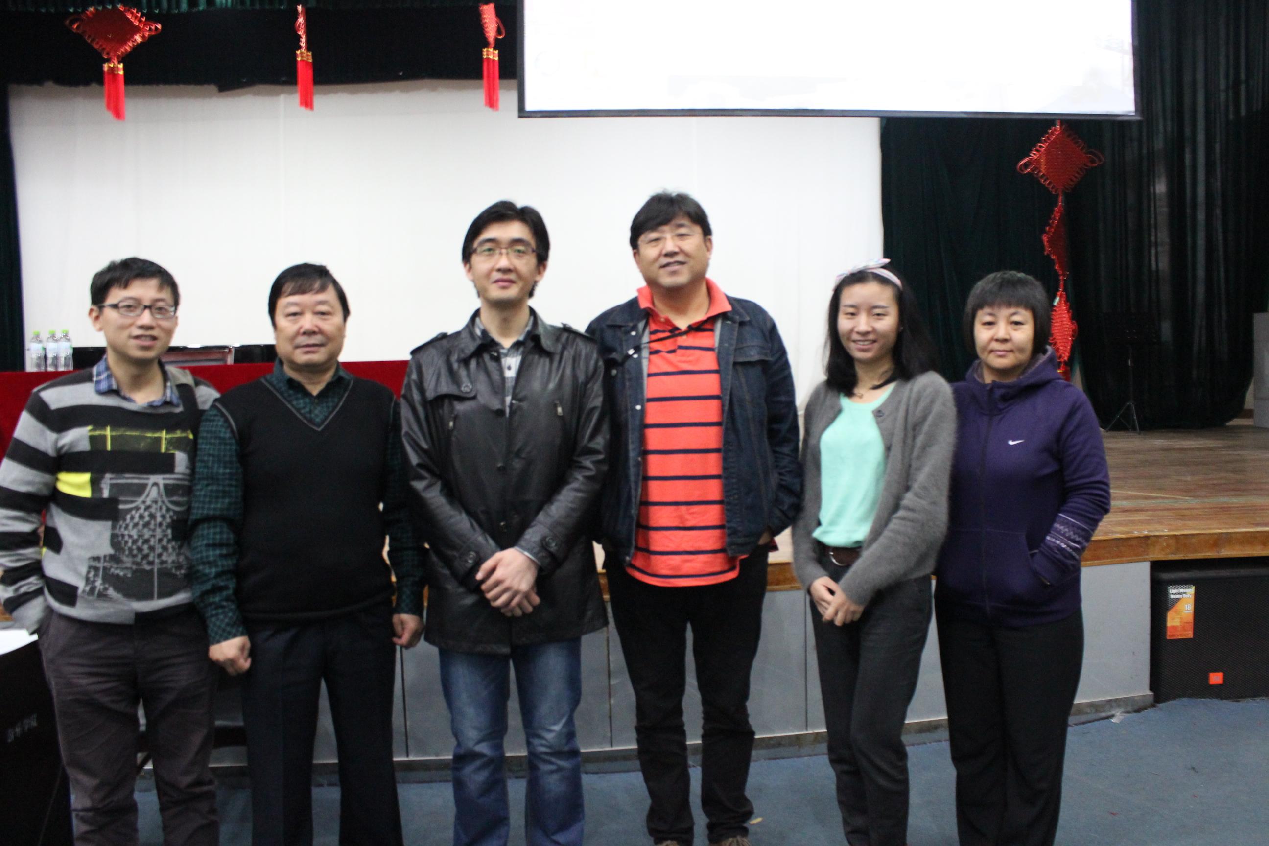 青年作曲家于洋博士来我校讲学