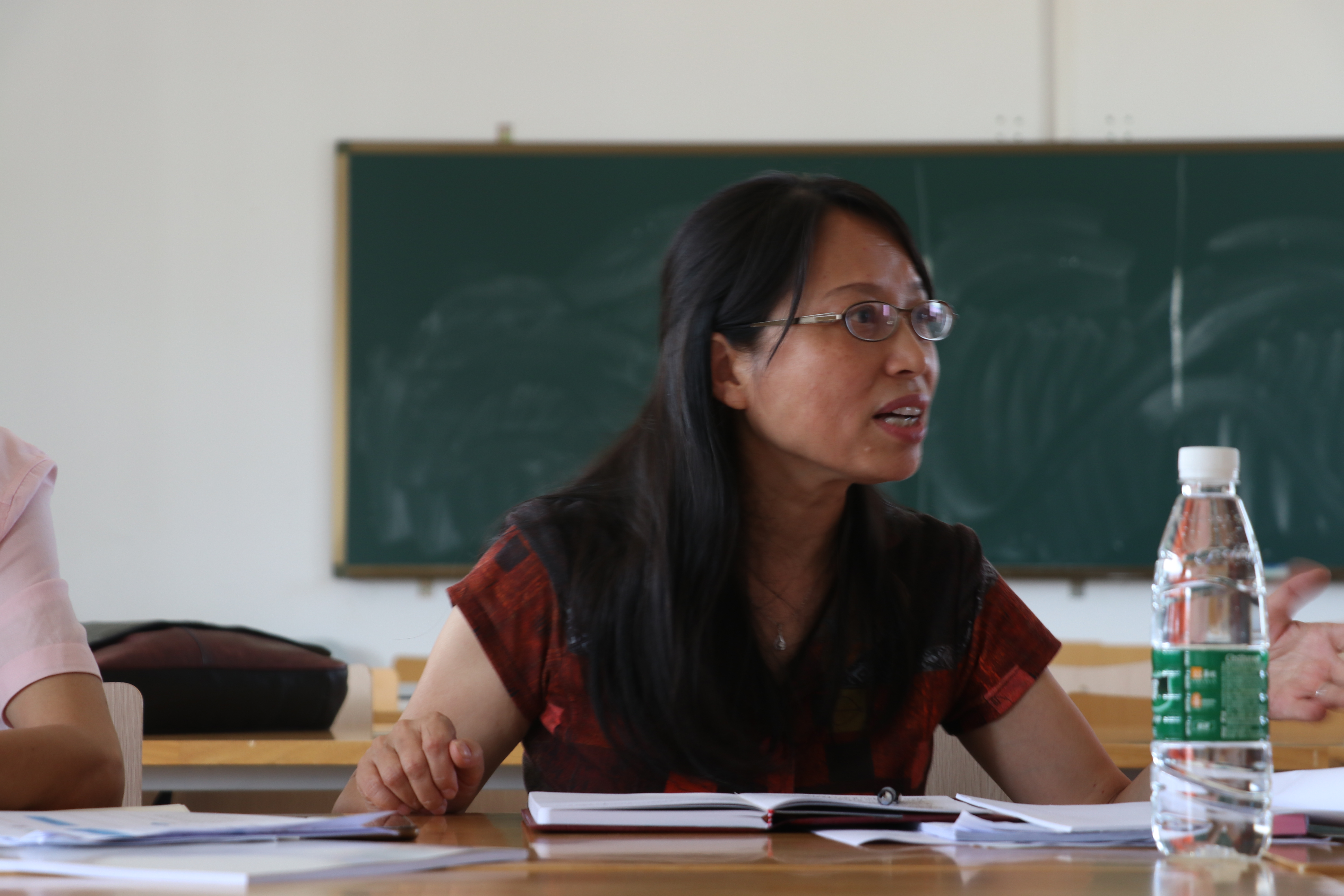 刁晓平书记莅临我院指导教学评估汇报工作