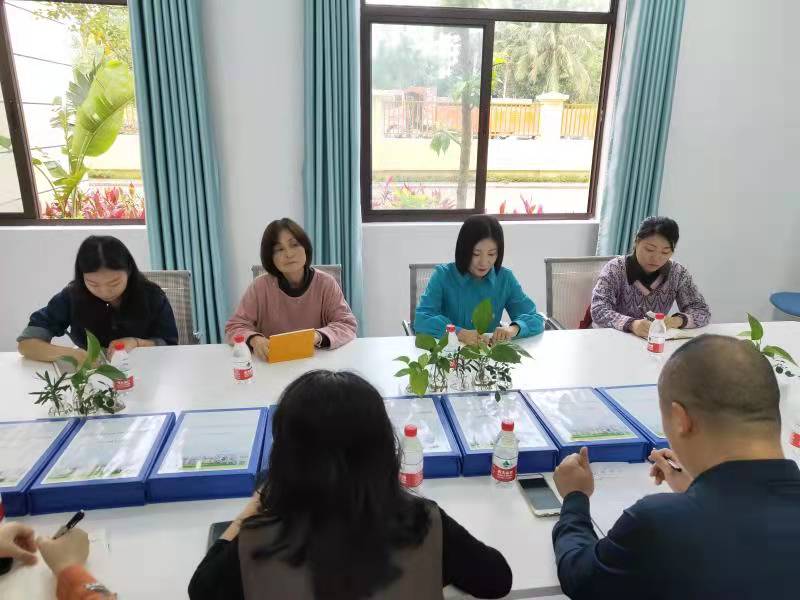 海南师范大学教育学院第九期对口帮扶项目组调研屯昌、琼中学前教育