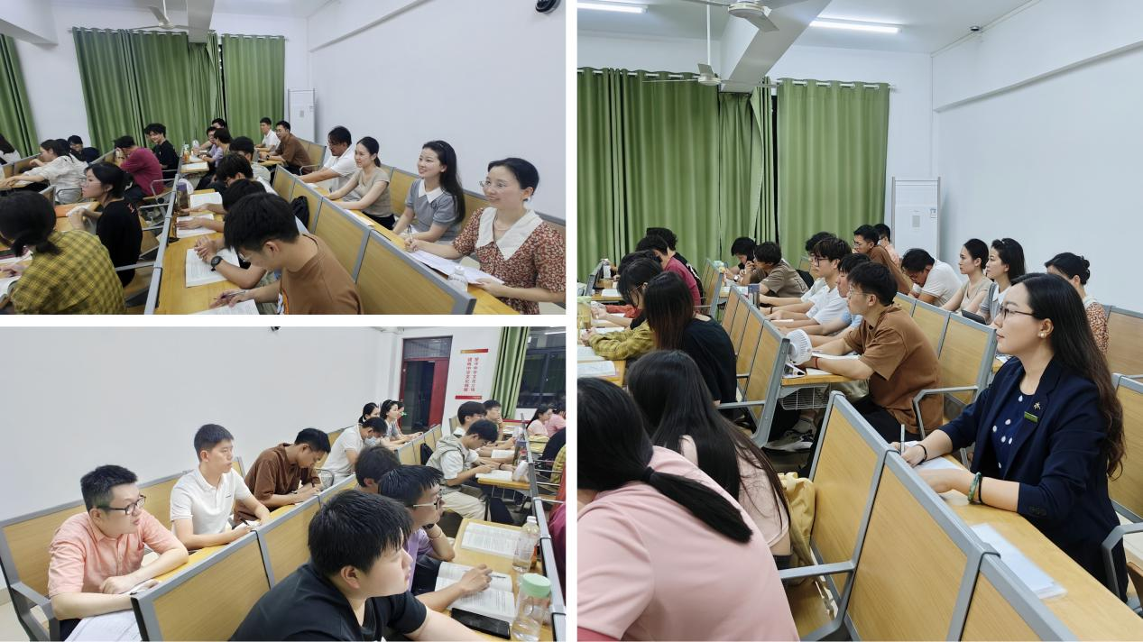 法学院院长张霞讲授本科教学示范课