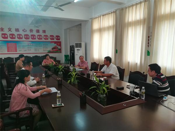 林强校长到我院指导本科教学审核评估工作