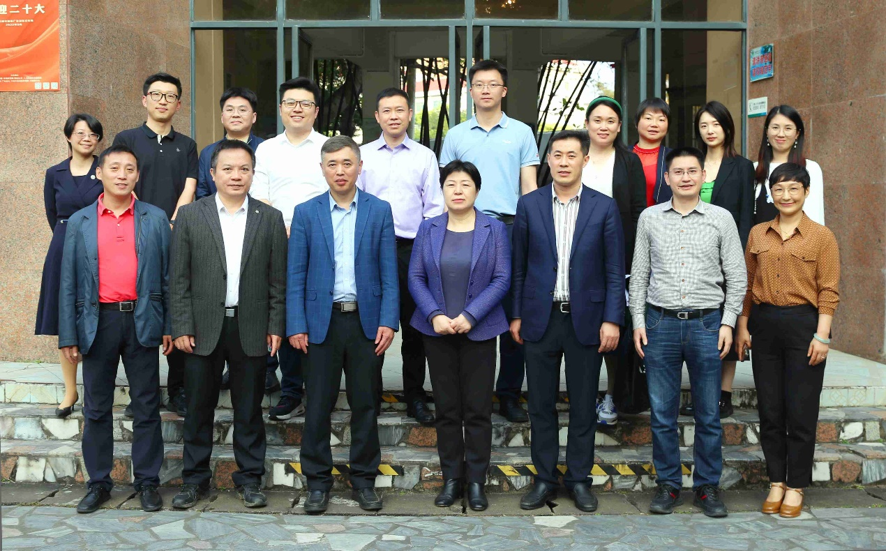 2023年3月10日 西南大学党委副书记潘洵一行到我校调研座谈