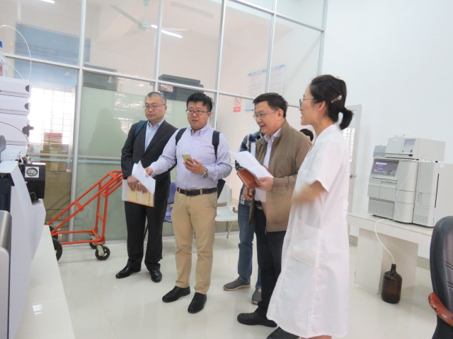 日元贷款代表团来我院参观