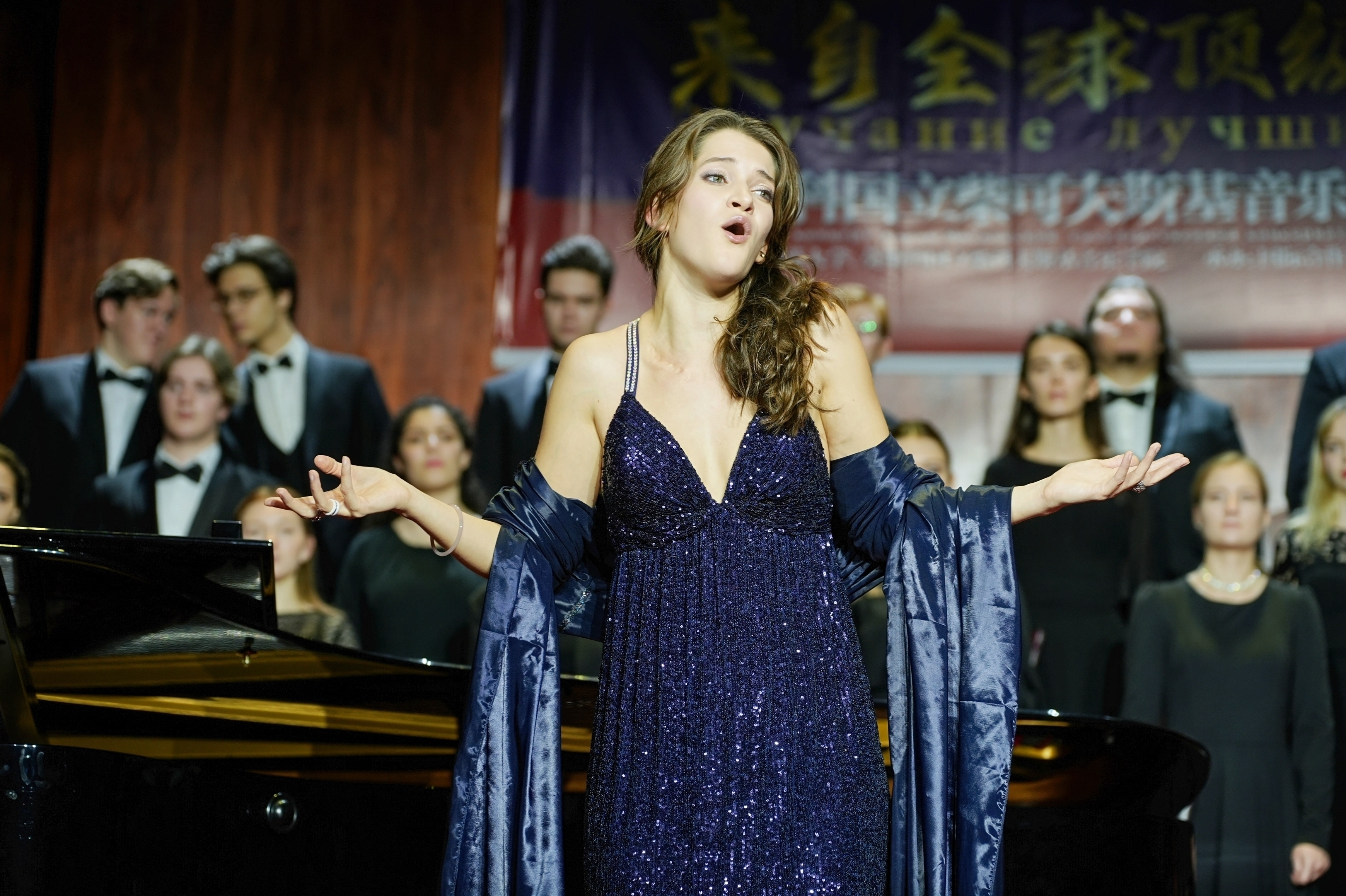 莫斯科国立柴科夫斯基音乐学院与海南师范大学音乐学院合唱交流合唱音乐会成功举办