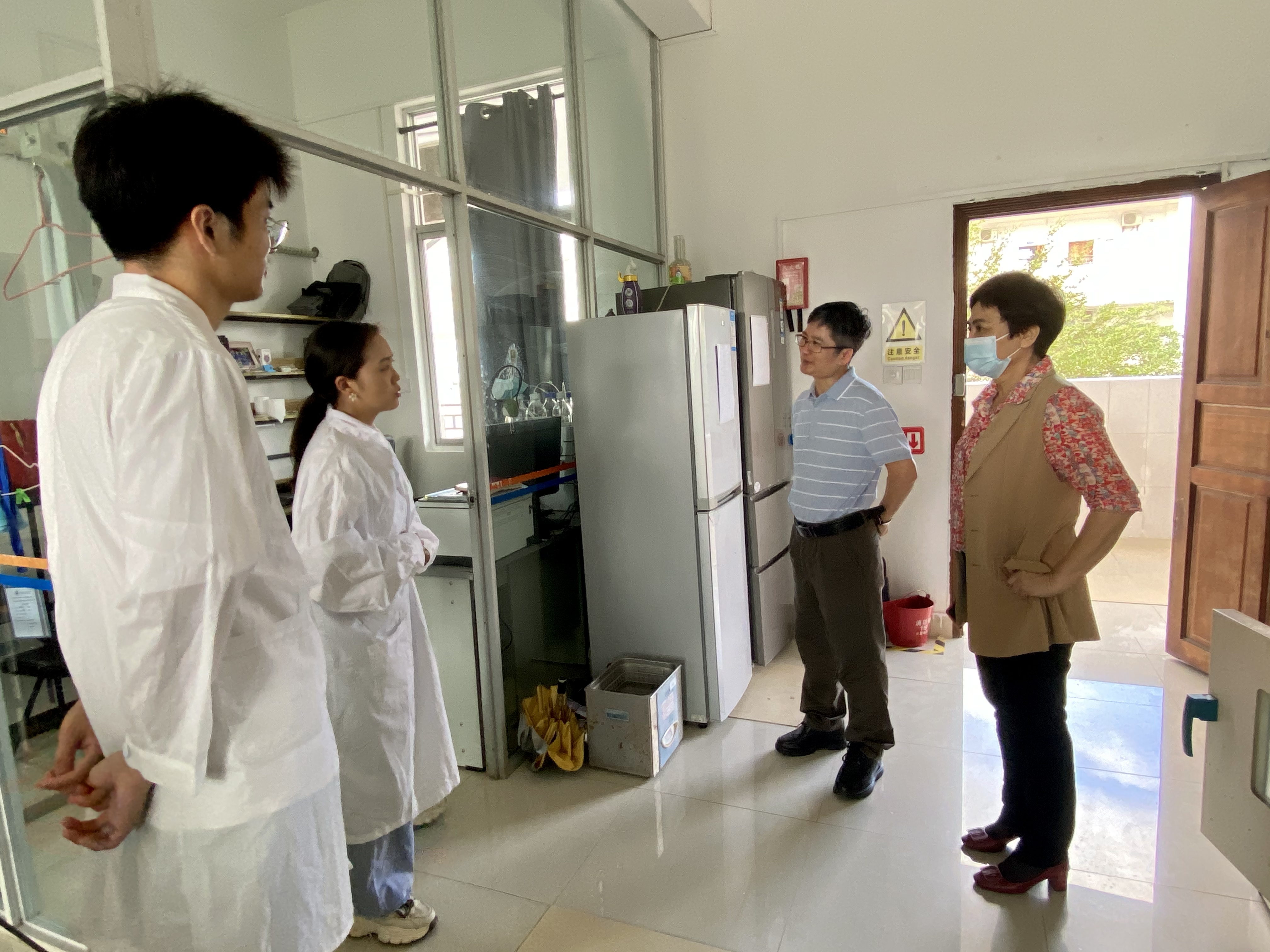杨兹举副校长到我院调研指导工作