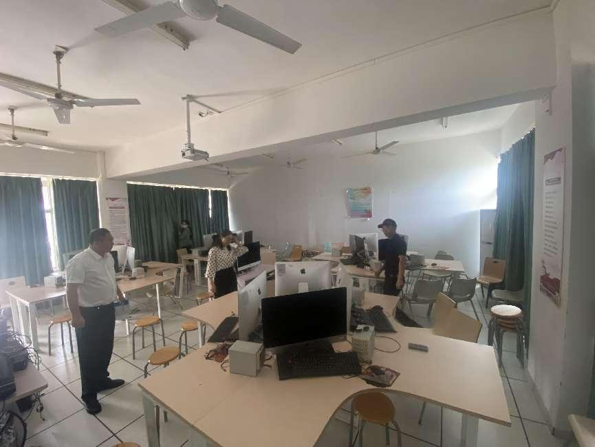 防御台风“魔蝎”——学院开展实验室专项检查