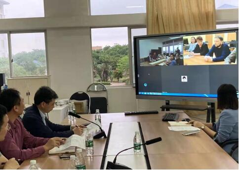 我院与俄罗斯圣彼得堡国立电影电视大学召开新学期视频工作会议