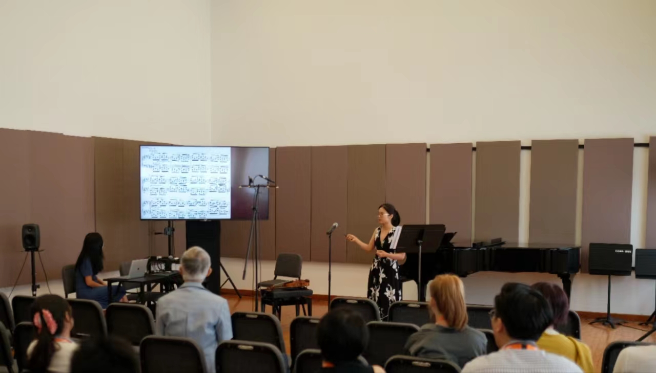 我校青年教师林咏瑜受邀参加新加坡国际艺术学术论坛