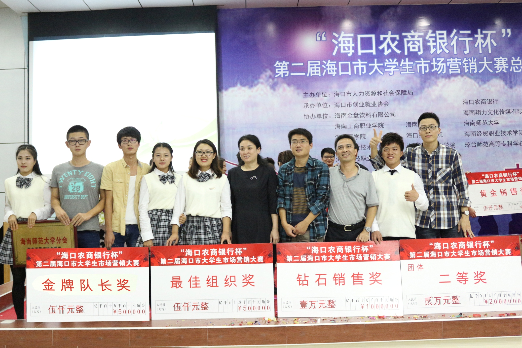 我校在第二届海口市大学生市场营销大赛中获佳绩