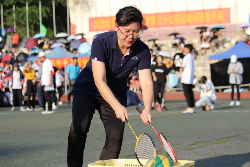 记海南师范大学第37届运动会开幕式历史文化学院风采