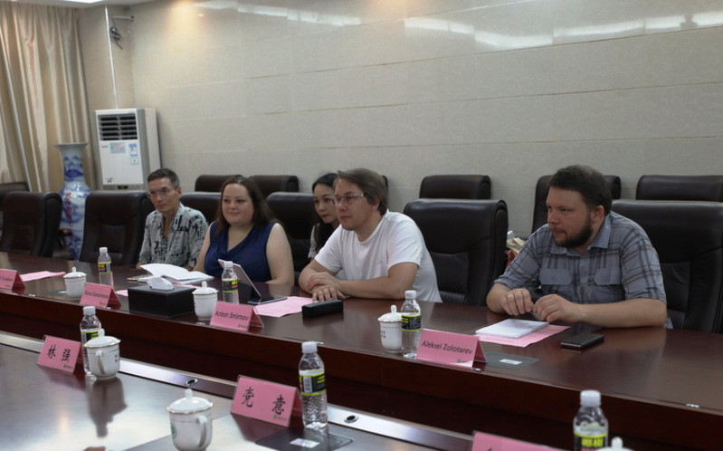 俄罗斯圣彼得堡国立电影电视大学代表团来访我校共商合作办学工作