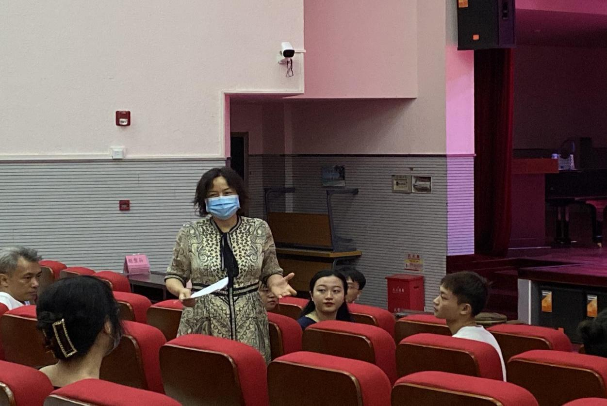 音乐学院开展参加全国和全省五项基本功比赛学生赛前技能审核活动