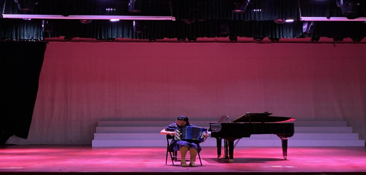 音乐学院开展参加全国和全省五项基本功比赛学生赛前技能审核活动