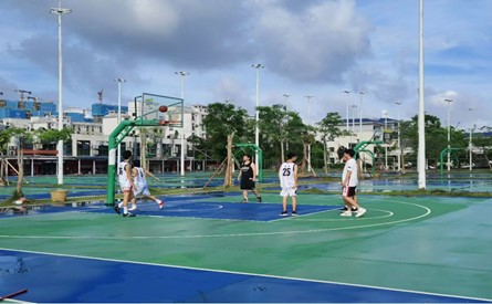 七十五周年校庆专题活动之历史文化学院研究生、本科生“以球会友”篮球赛顺利举行
