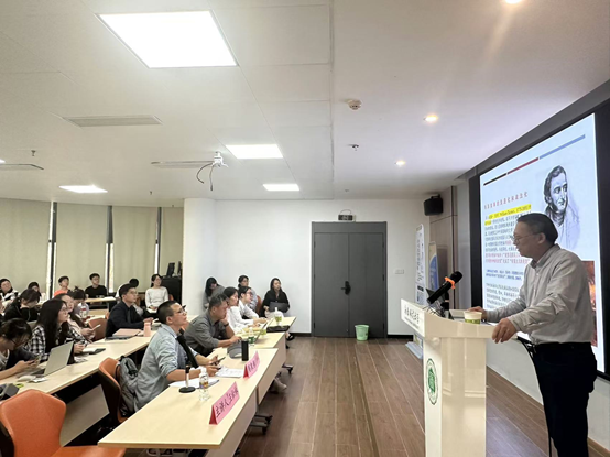 宁波大学王松林教授莅临我校开展学术讲座活动