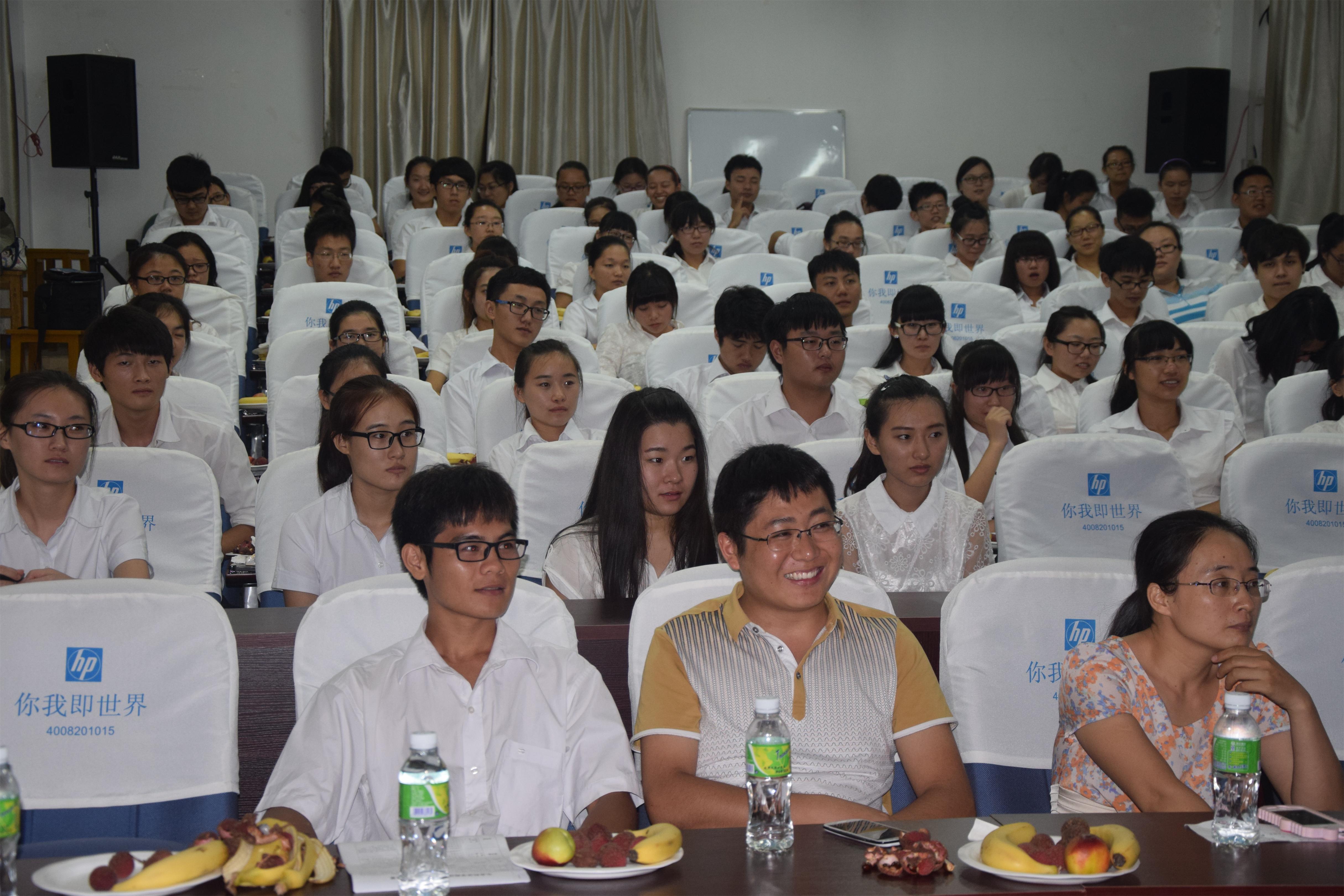 生命科学学院团委学生会举行2014-2015学年度工作交流暨受聘大会