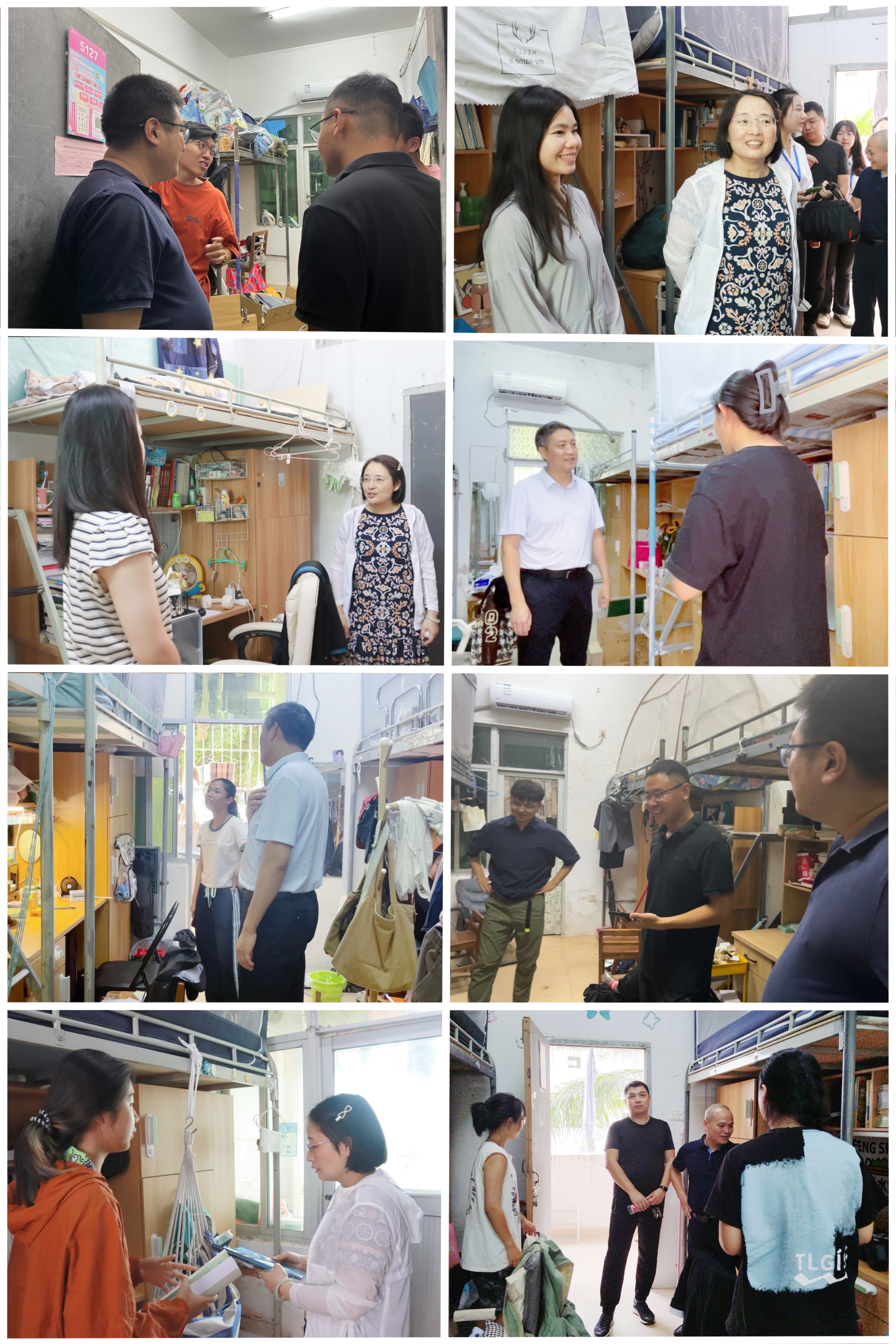 记文学院开展新学期走寝活动