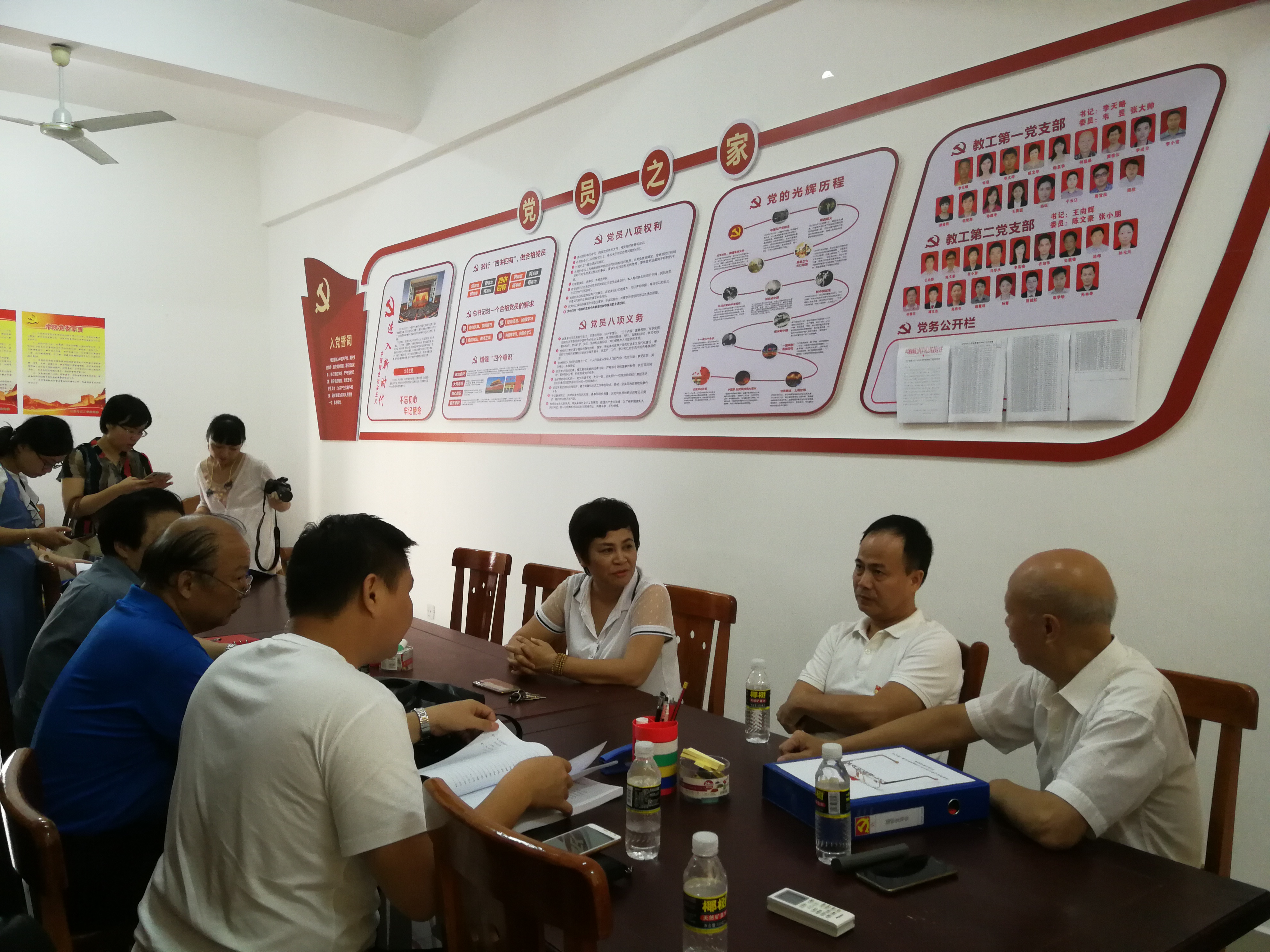 海南科技职业学院来我院考察交流党建工作