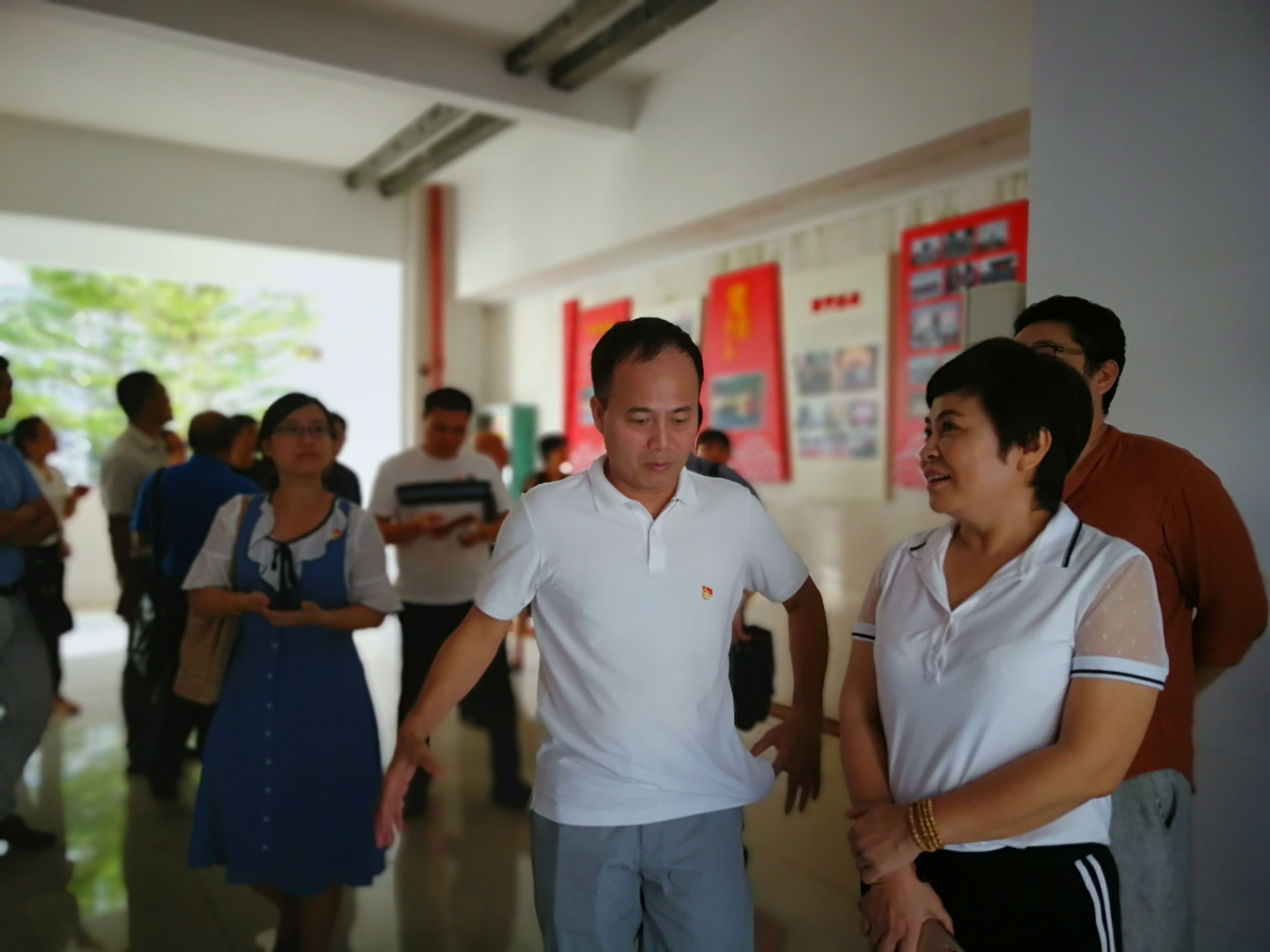 海南科技职业学院来我院考察交流党建工作