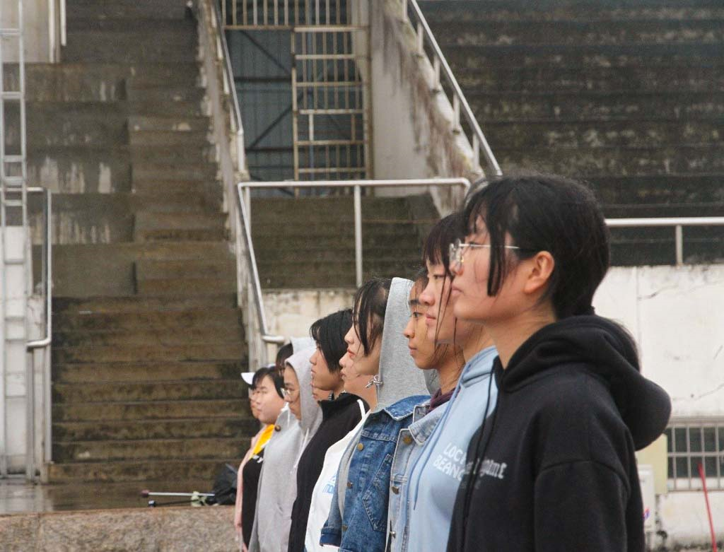 记历史文化学院2020级学子军训风采
