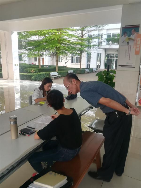 刁晓平副书记到我院调研指导本科教学审核评估工作