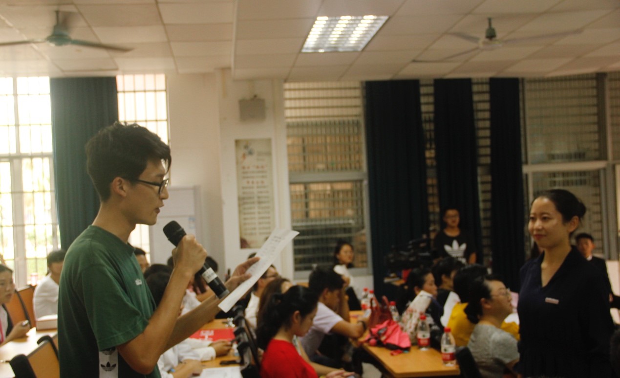 年青之声·记海南师范大学第八届大学生教师技能大赛之三合一课堂决赛